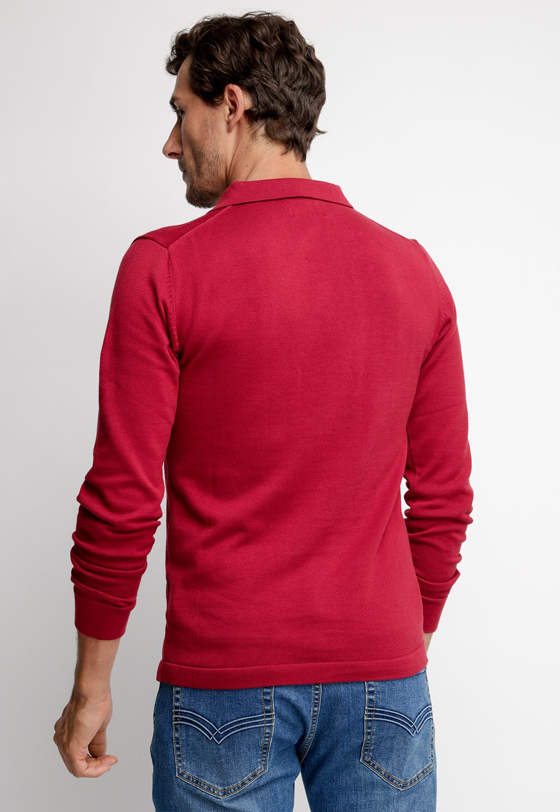POLERA POLO PENNSYLVANIA BURGUNDY - 2
