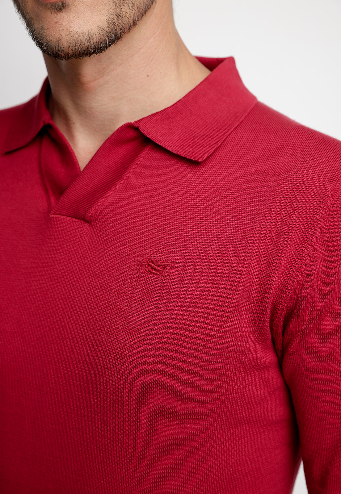 POLERA POLO PENNSYLVANIA BURGUNDY - 3