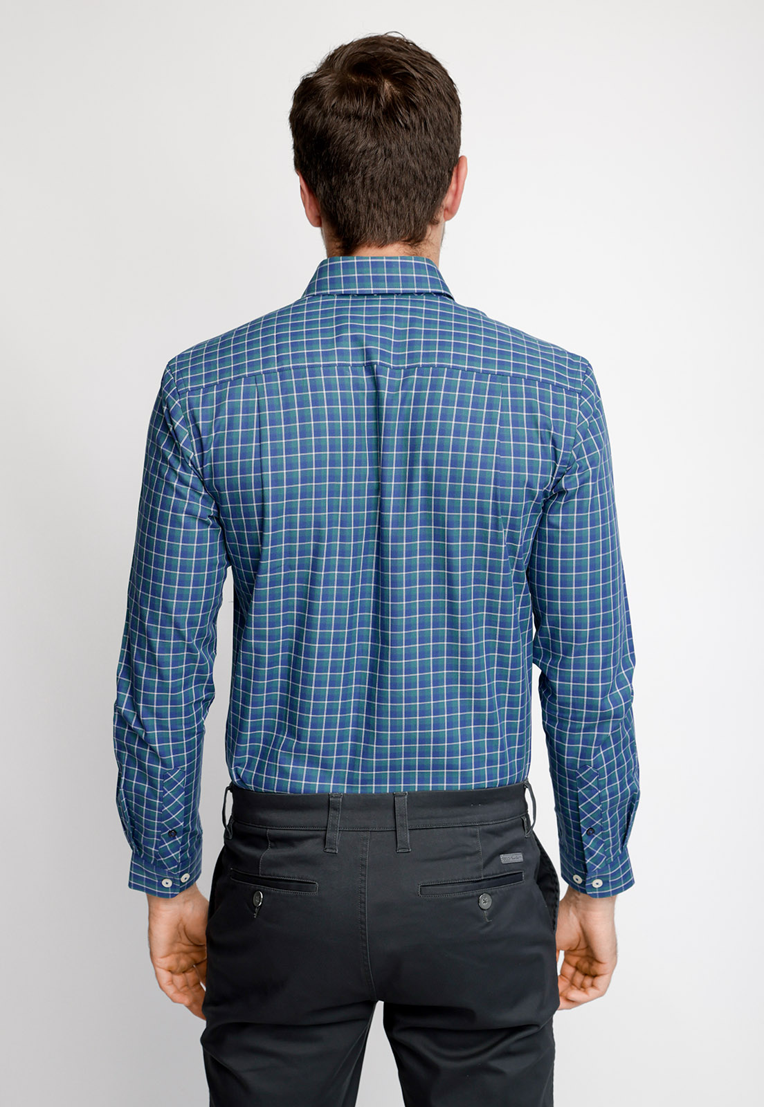 CAMISA CHECKERED DAKOTA F GREEN - 2