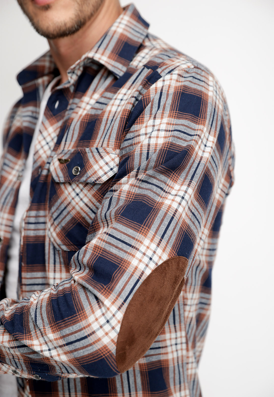 CAMISA CHECKERED ARIZONA FJ CAMEL - 3