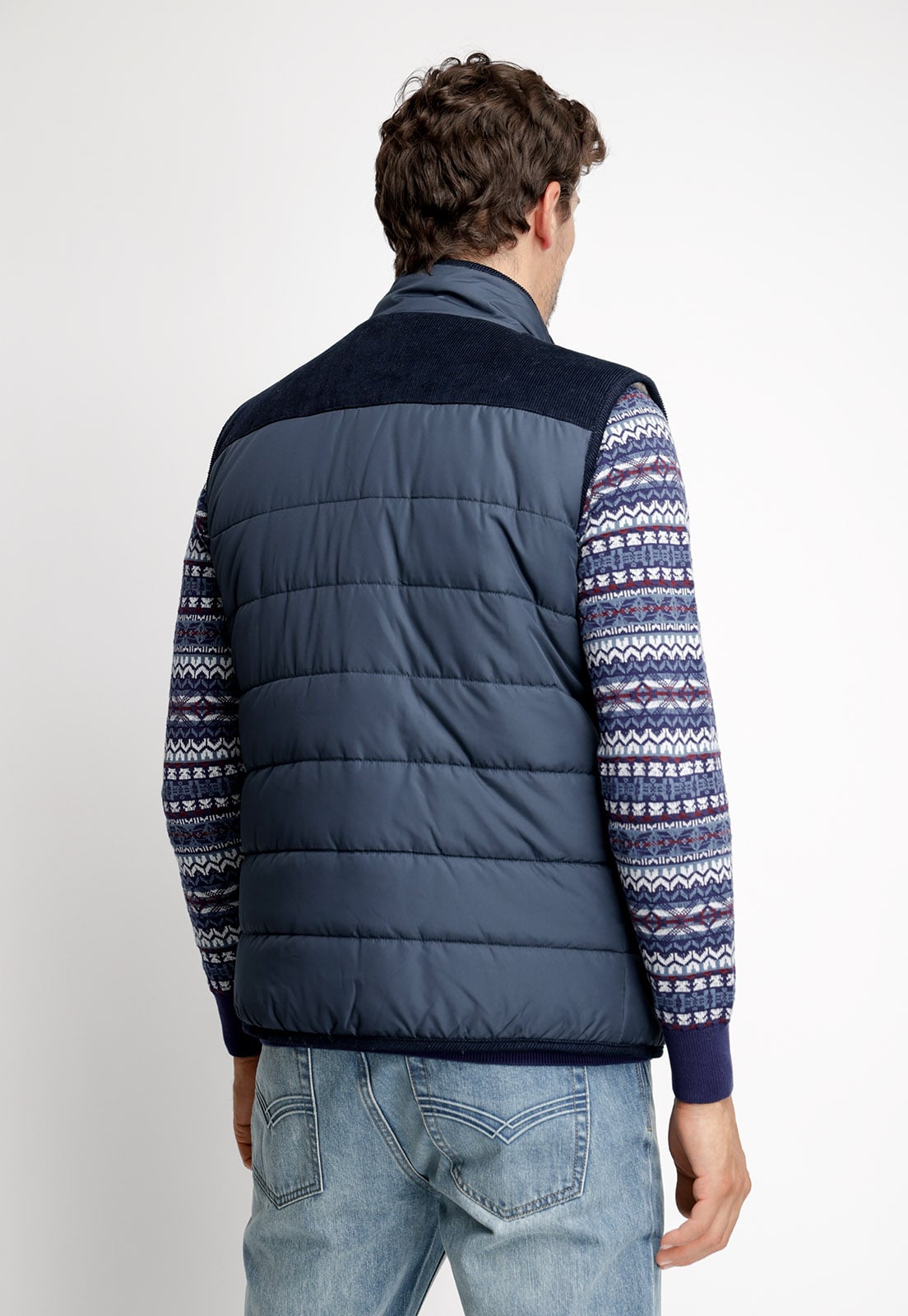 CHAQUETA SIN MANGAS CALIFORNIA FJ NAVY - 2
