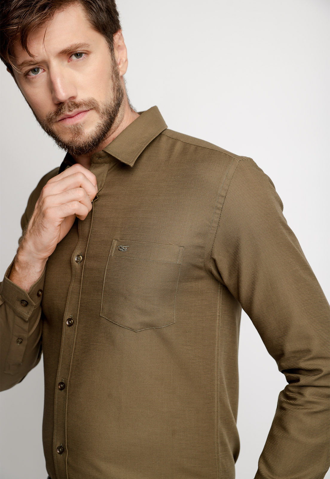 CAMISA SPORT ASTORIA F CAMEL - 3