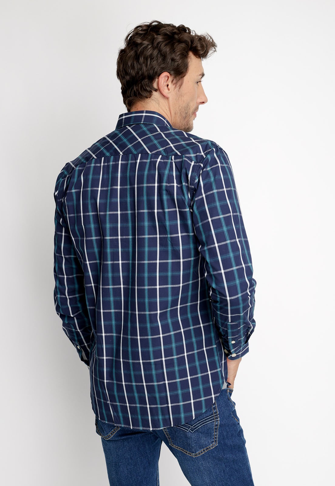 CAMISA CHECKERED CHICAGO RIVER - 2