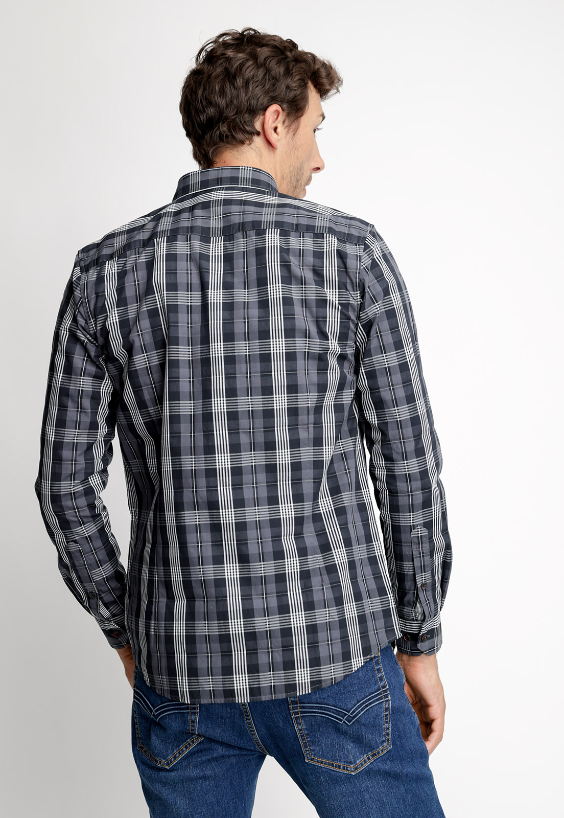 CAMISA CHECKERED MARINE FJ MARINE - 2