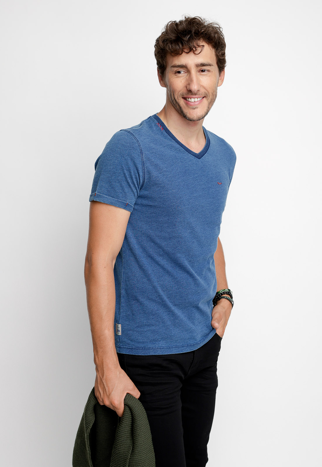 POLERA WASHINGTON INDIGO - 1