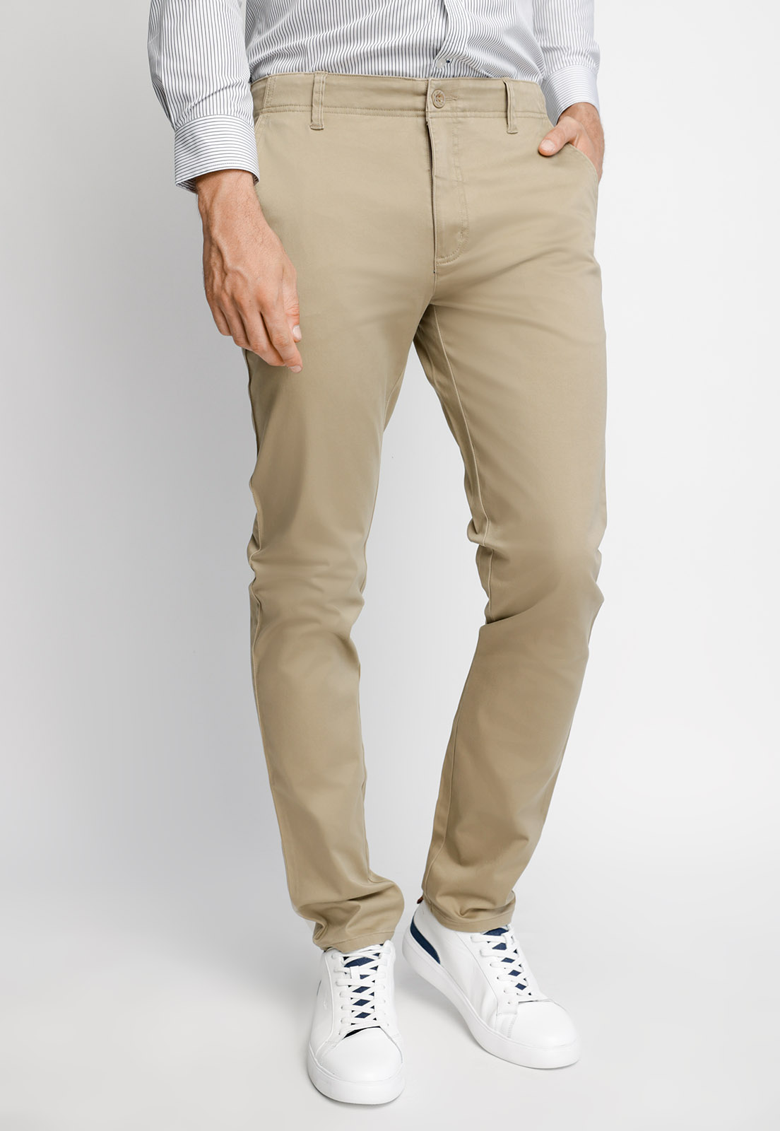PANTALÓN MEMPHIS F KHAKI - 1