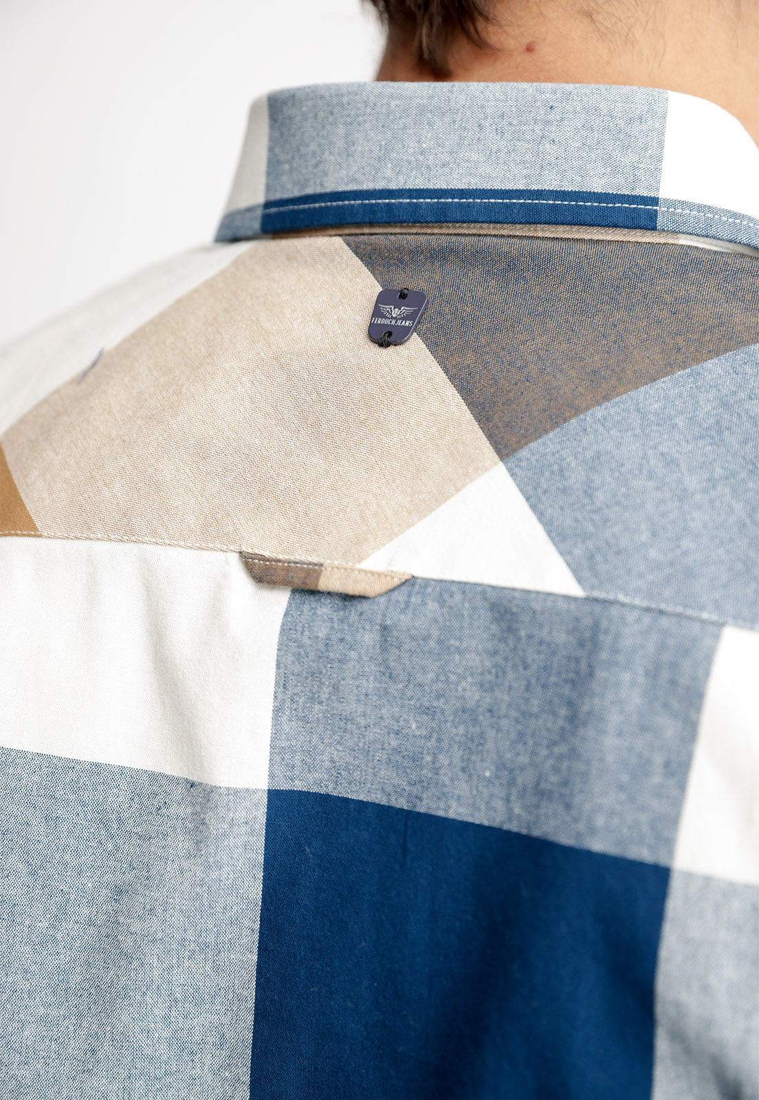 CAMISA CUADRO COLOR FJ TOASTED - 3