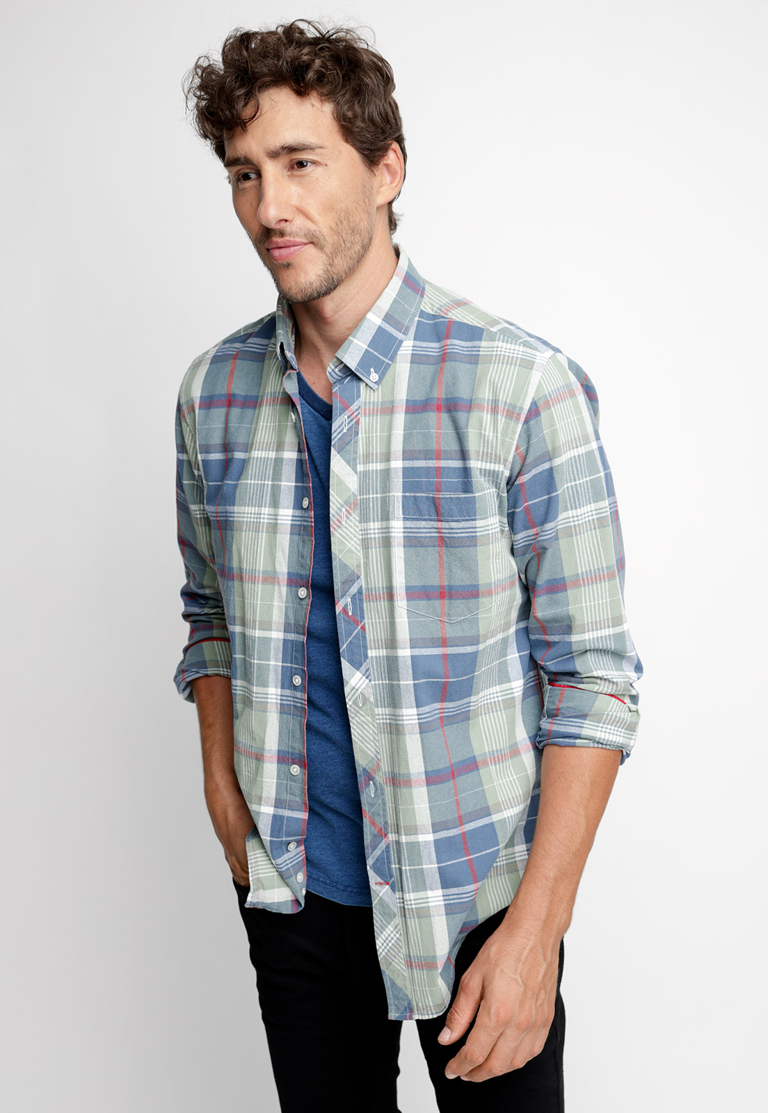 CAMISA MANHATTAN FJ PETROLEO - 1
