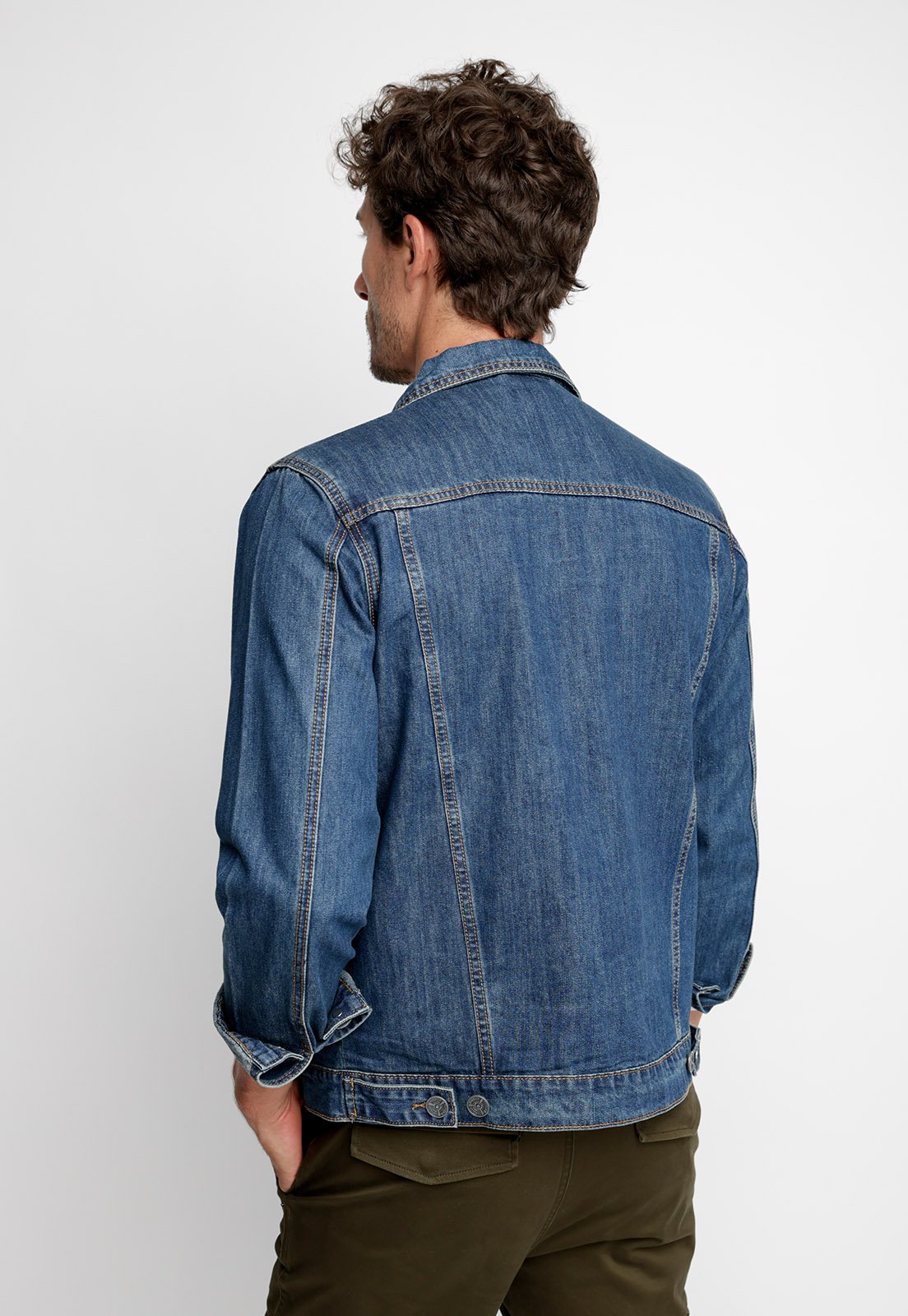 CHAQUETA BÁSICA DENIN FJ NAVY - 2