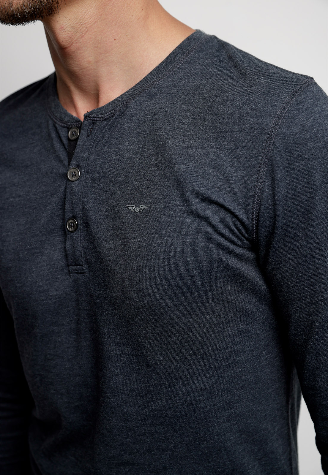 POLERA MARYLAND GRAFITO MELANGE - 3