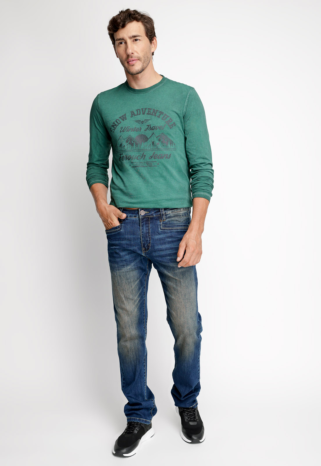 JEANS SEWARD ECO NAVY - 4