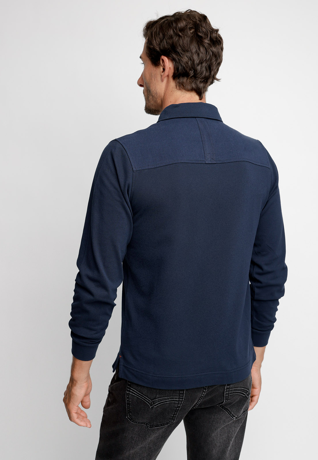 POLERA POLO TEXAS NAVY - 2