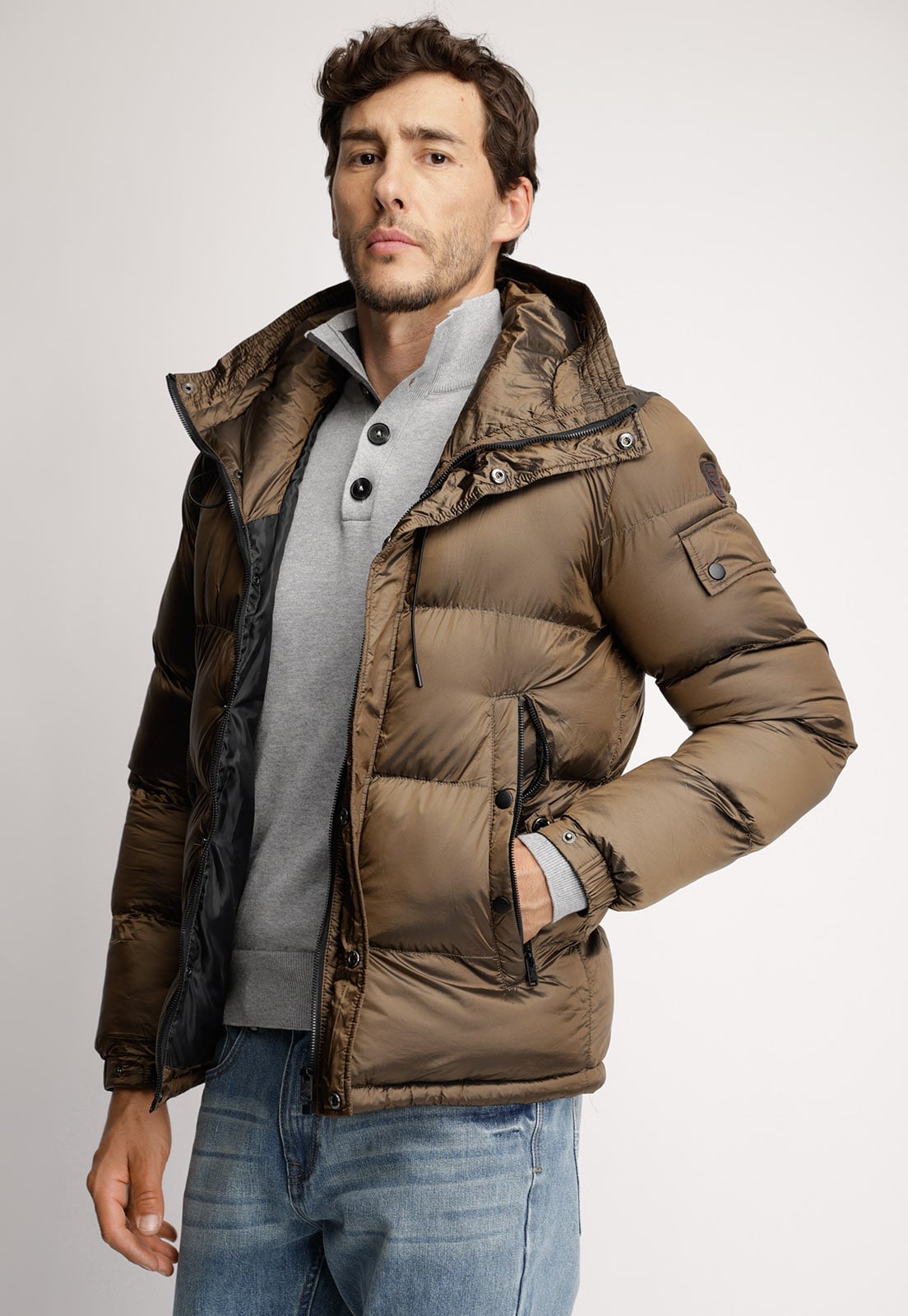 CHAQUETA PUFFA ASPEN FJ GOLD - 1
