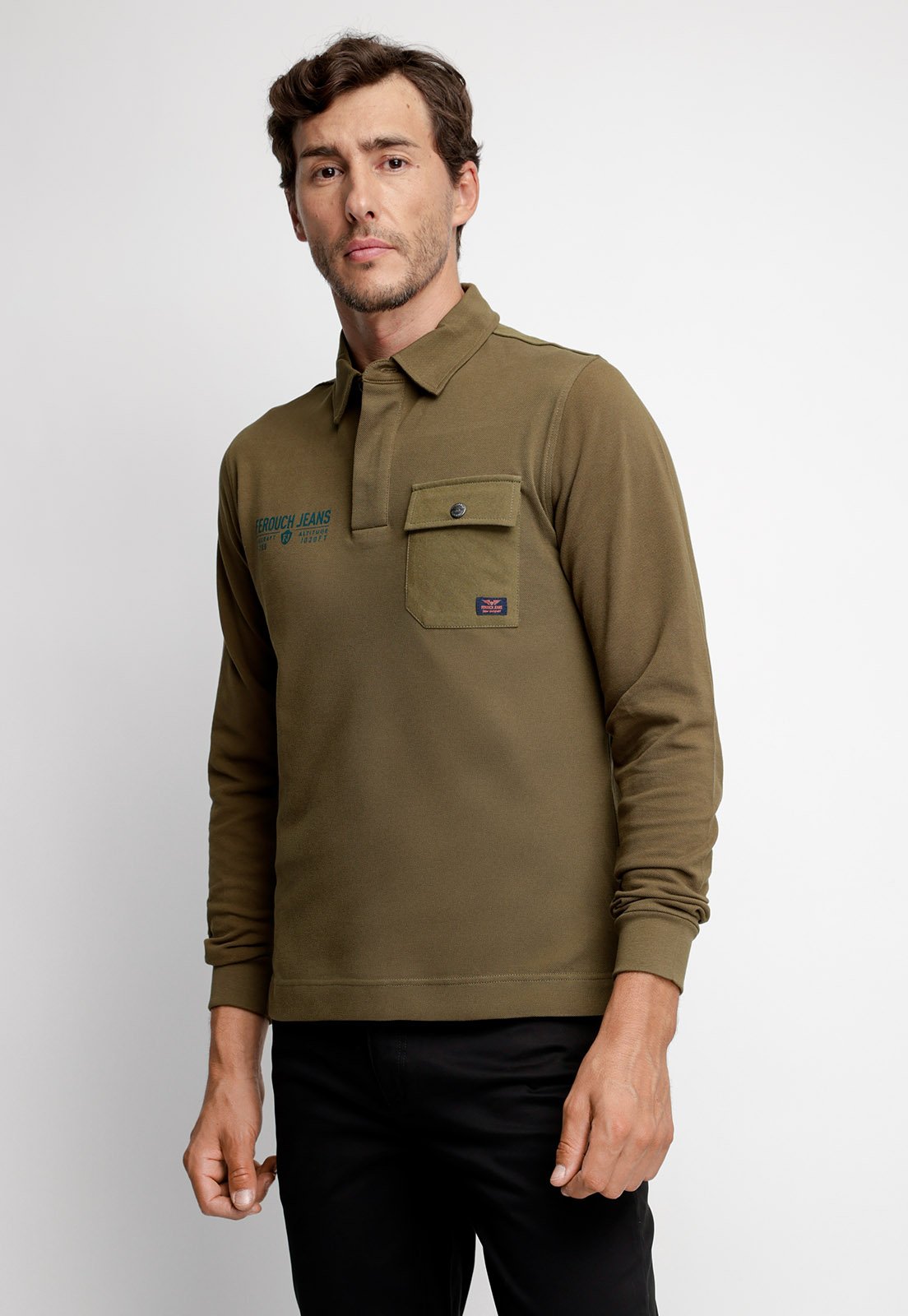 POLERA POLO TEXAS MILITARY - 1