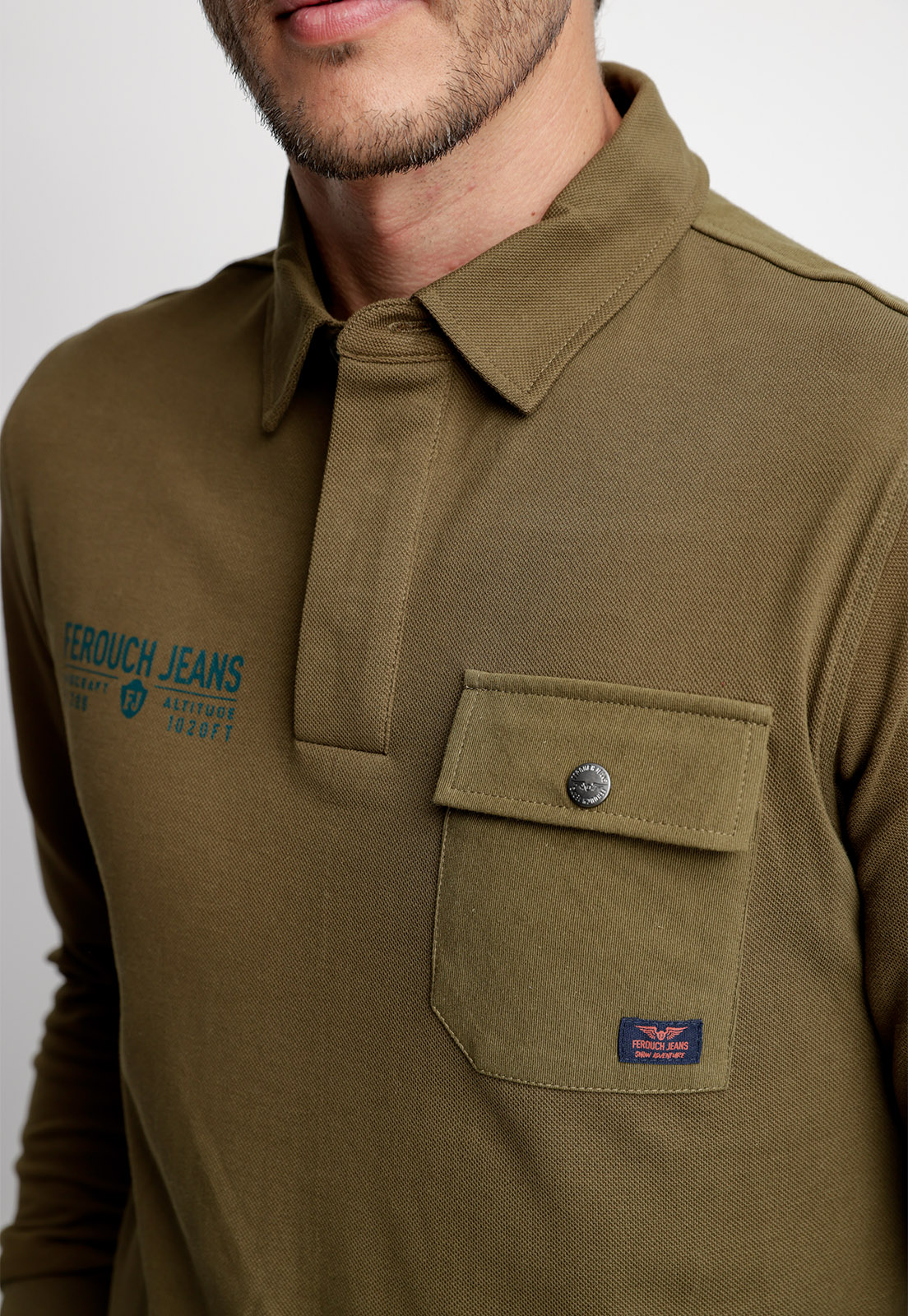 POLERA POLO TEXAS MILITARY - 3
