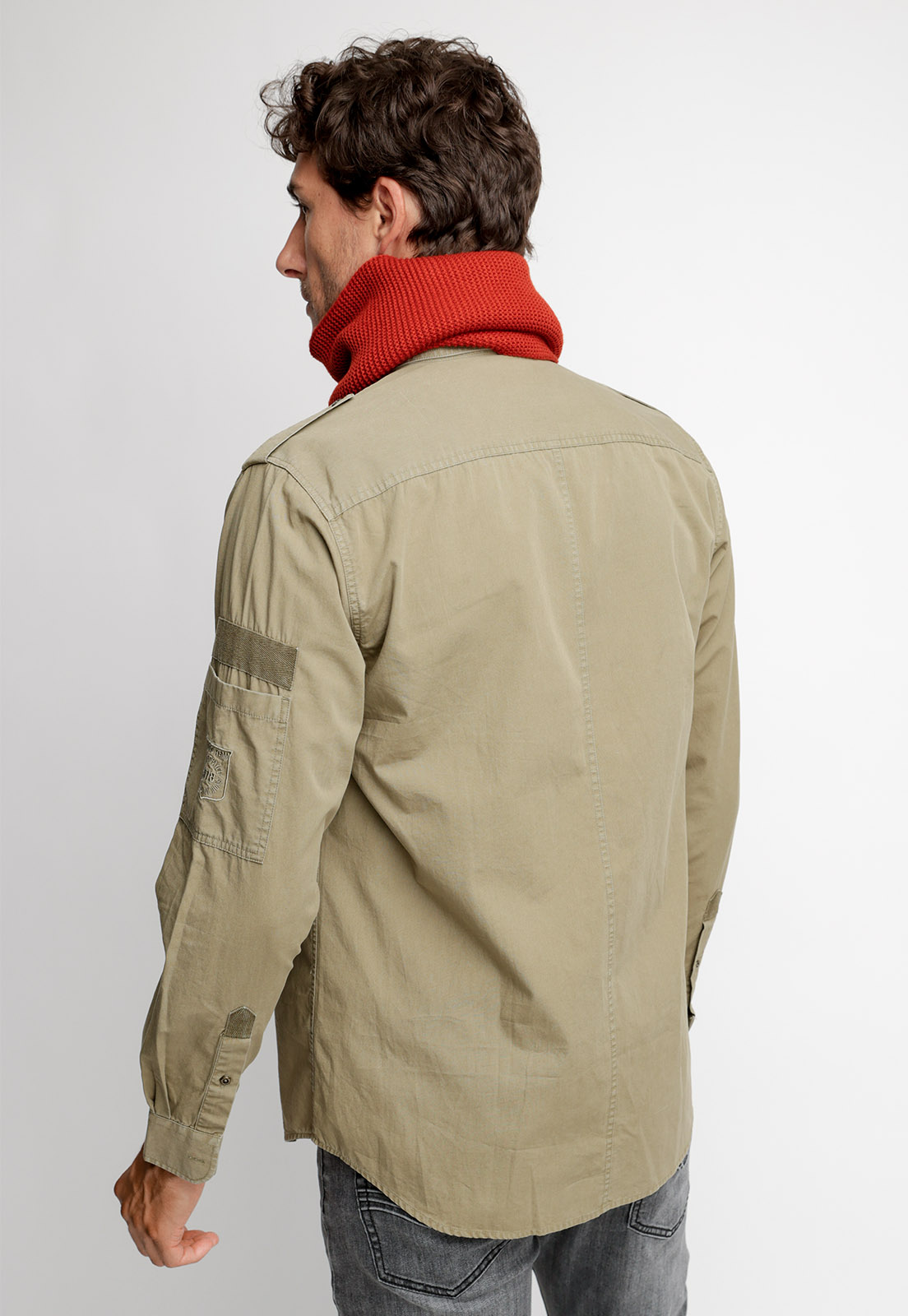 CAMISA SPORT KANSAS FJ MILITARY - 2