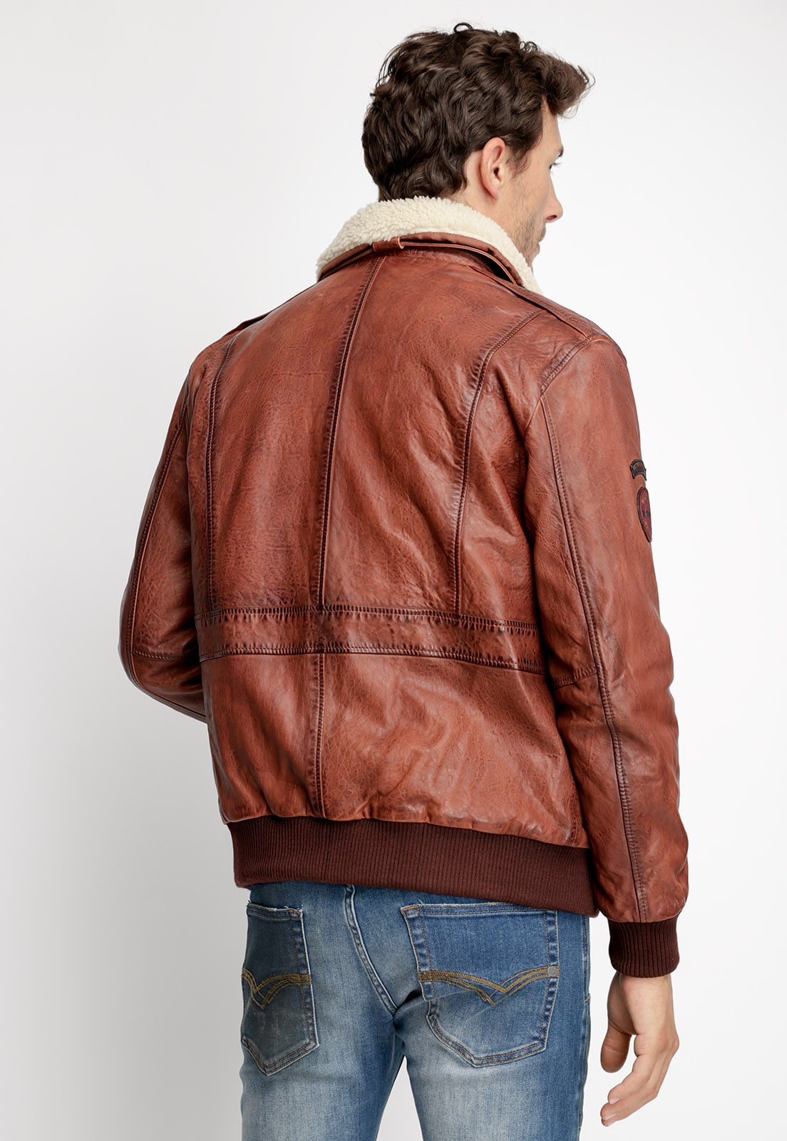 CHAQUETA PILOT ARKANSAS BROWN FE - 2