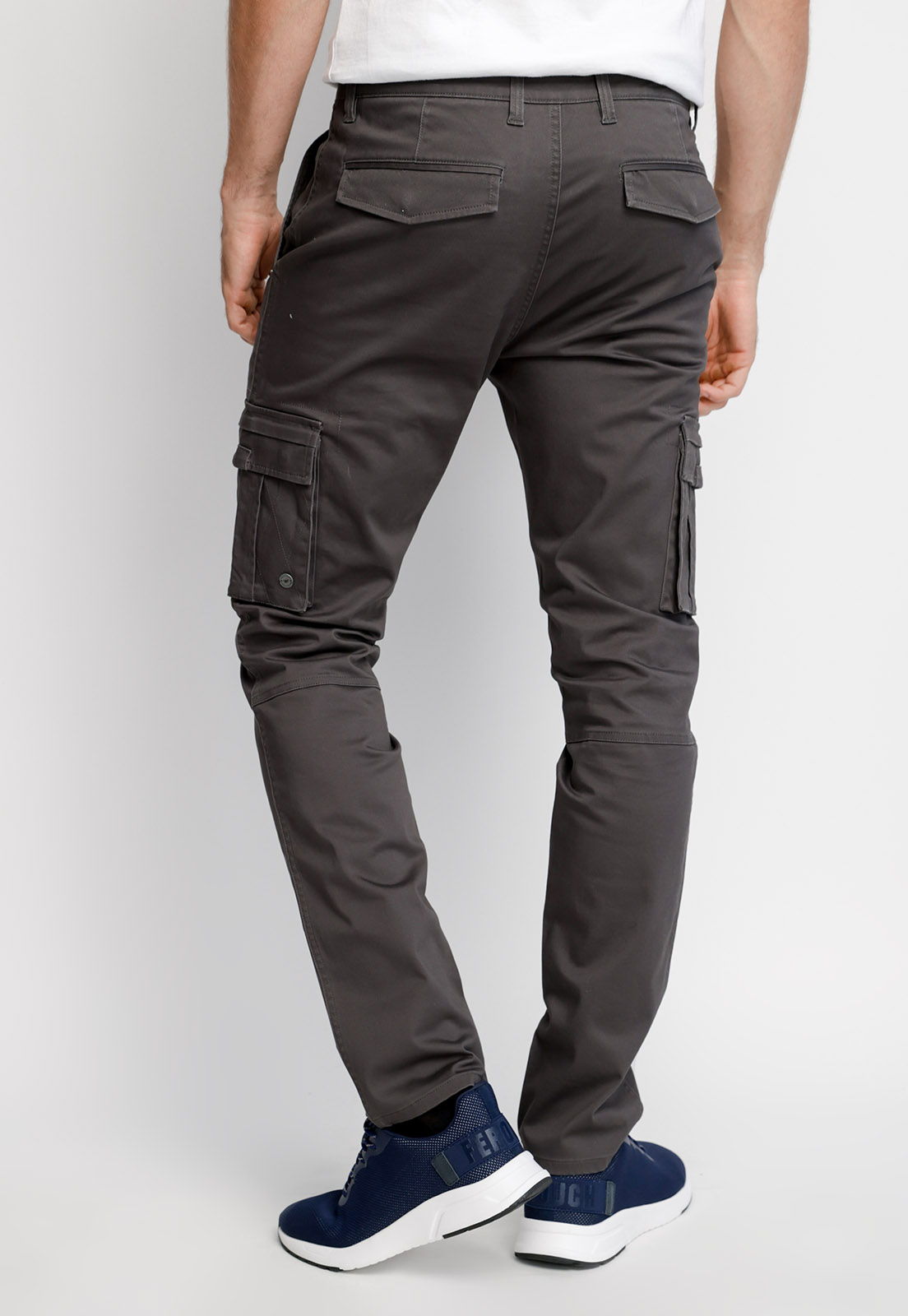 PANTALÓN CLÁSICO CARGO F DK. GREY - 2