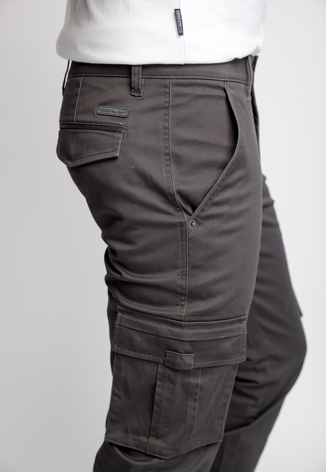 PANTALÓN CLÁSICO CARGO F DK. GREY - 3
