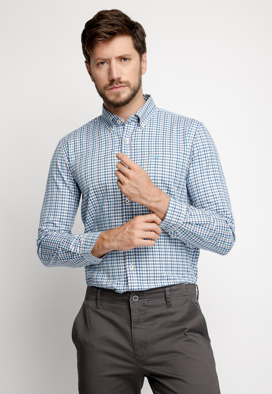 CAMISA SMART CASUAL DUBLIN RIVER - 1