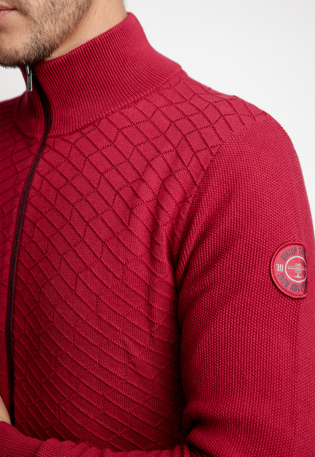 SWEATER NEVADA BURGUNDY - 2