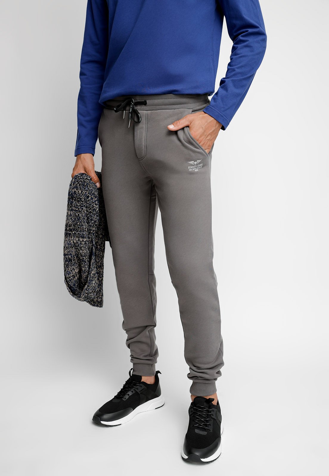 PANTALÓN JOGGER KANSAS GRAFITO - 1
