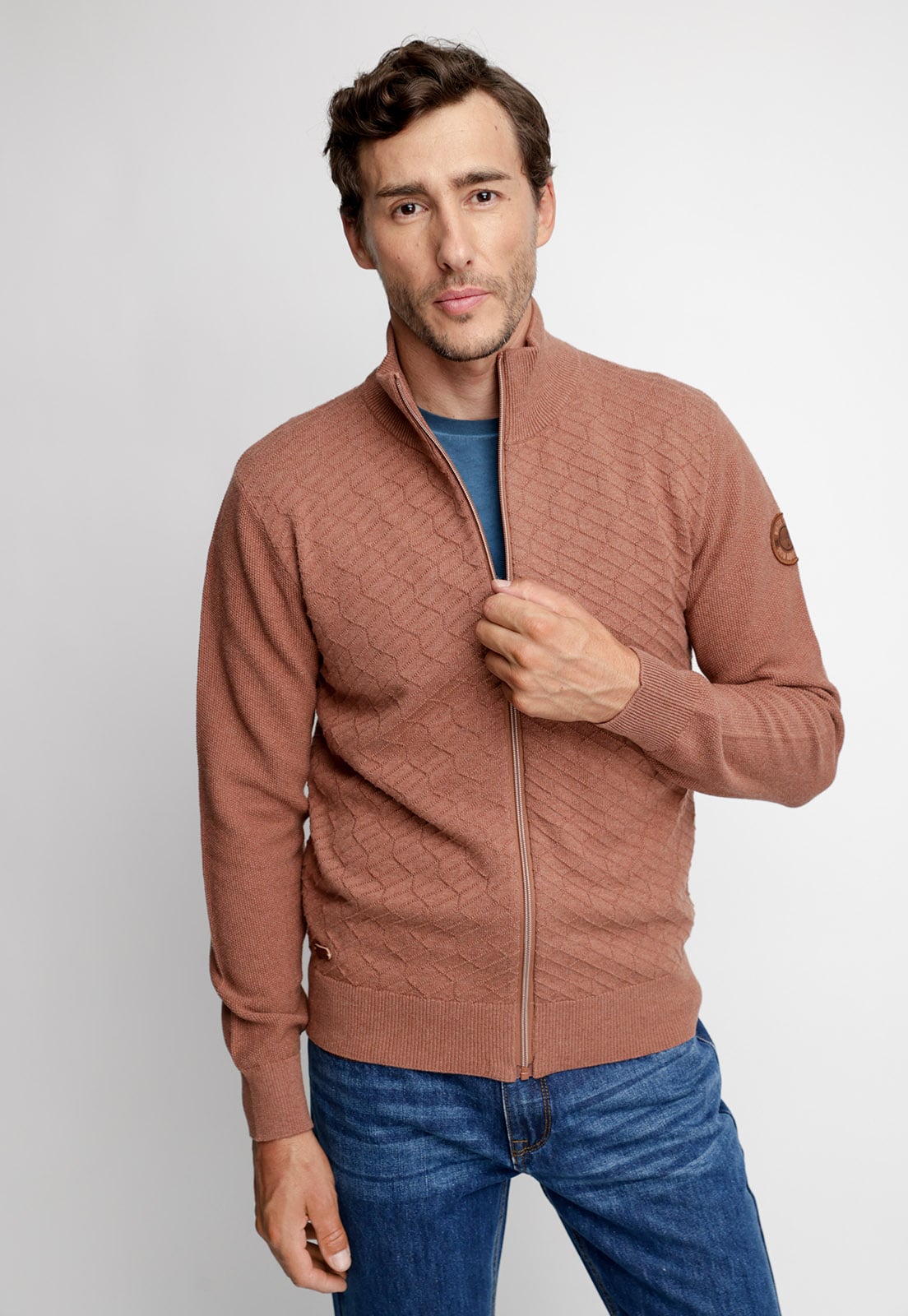 SWEATER NEVADA CAMEL - 1