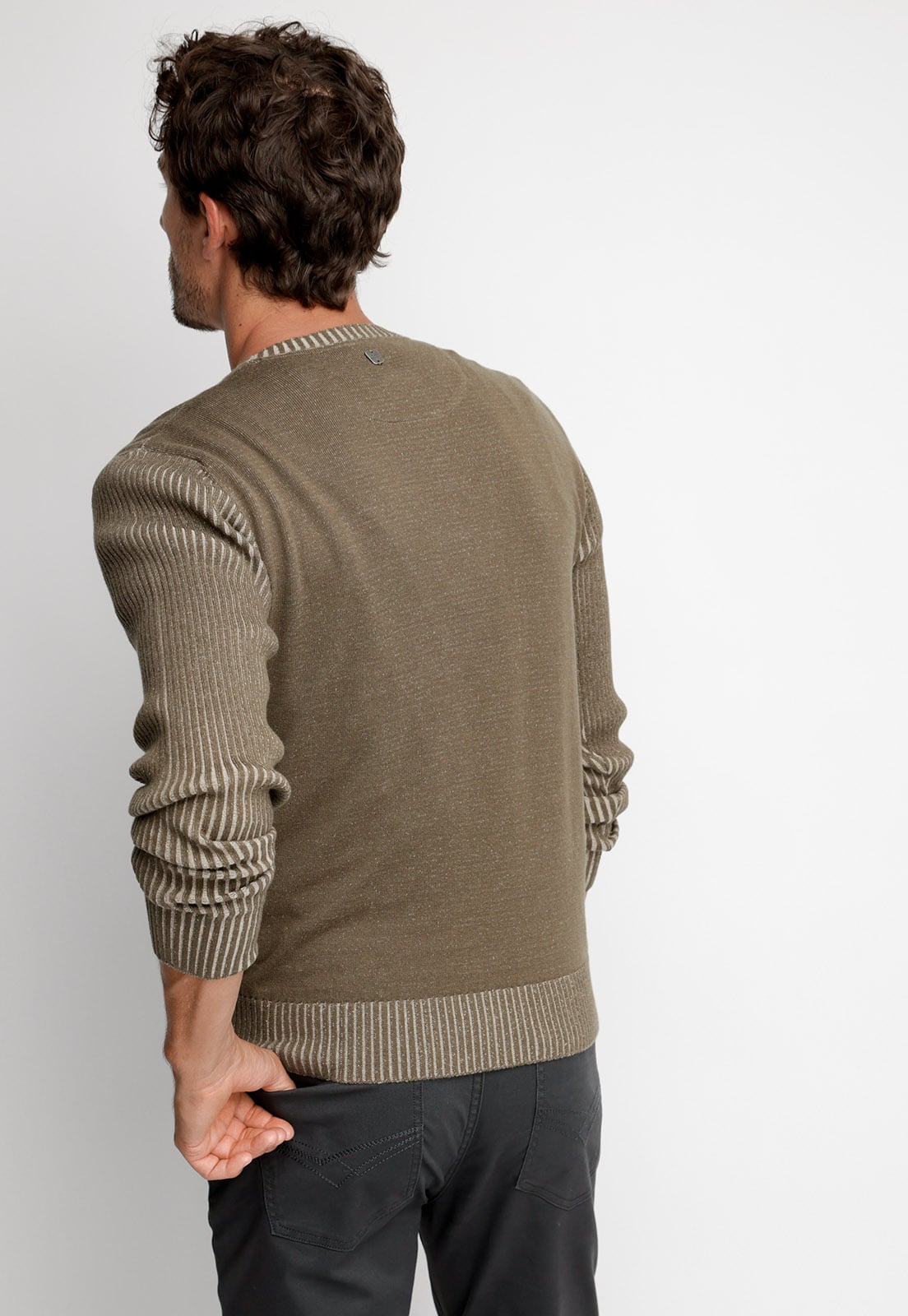 SWEATER GEORGIA MILITAR MELANGE - 2