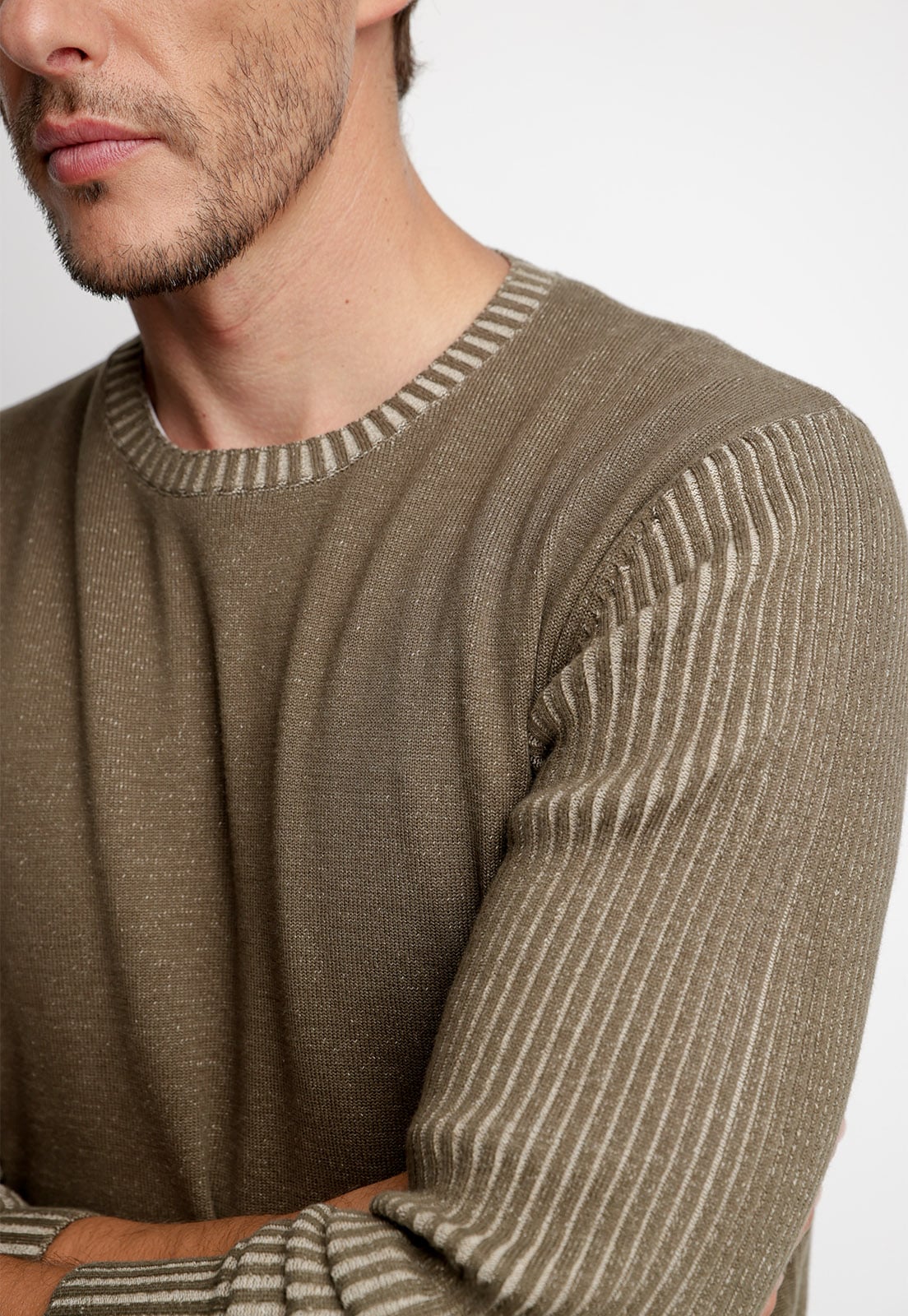 SWEATER GEORGIA MILITAR MELANGE - 3