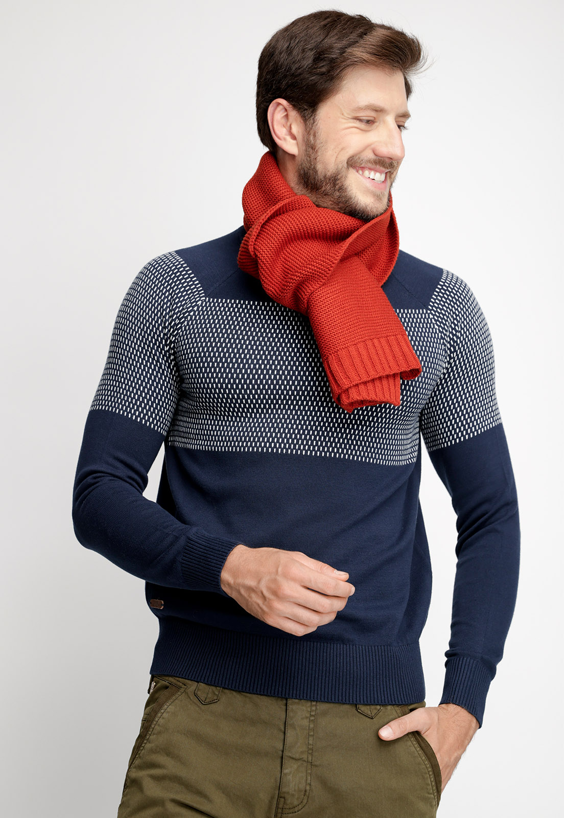 SWEATER IOWA NAVY - 1