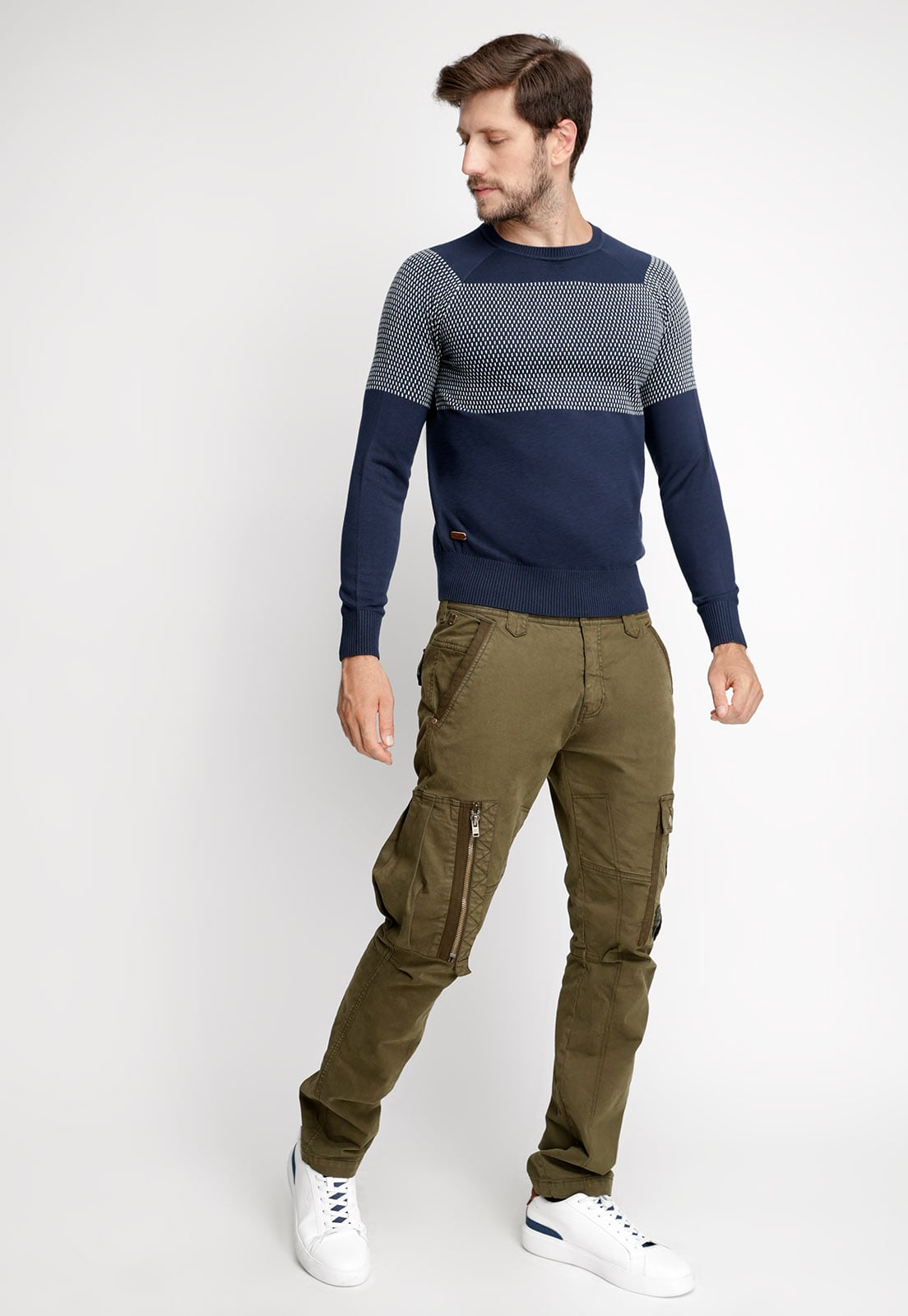 SWEATER IOWA NAVY - 4