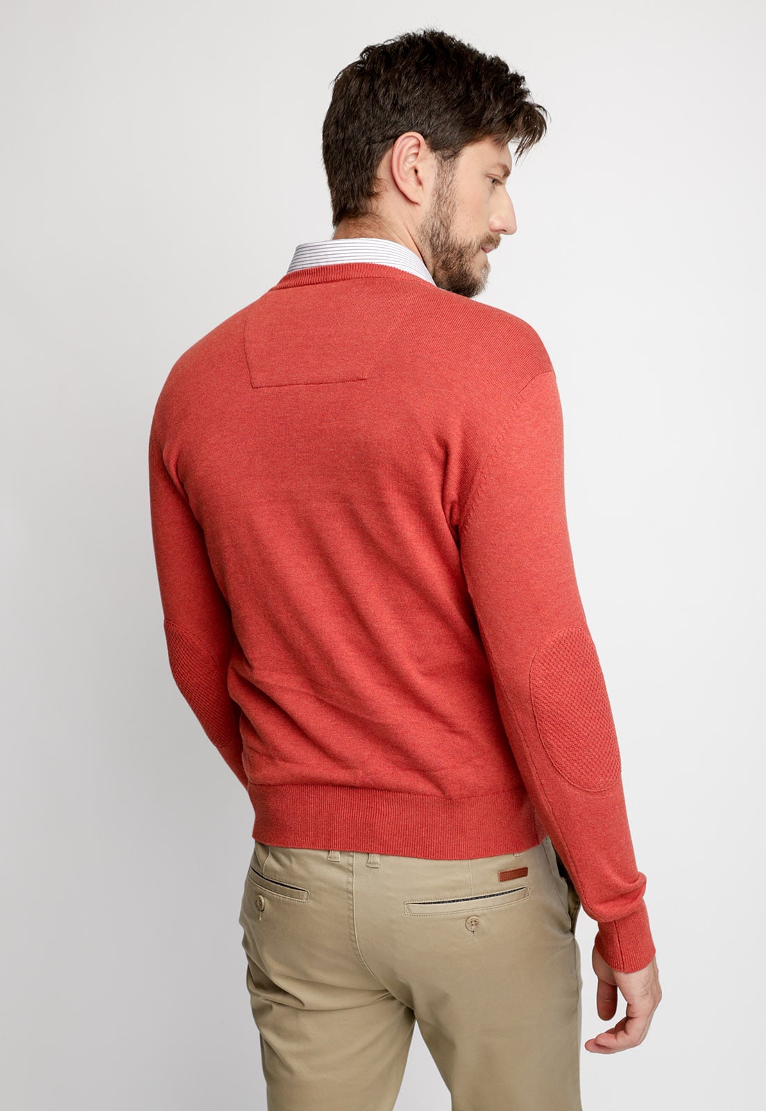 SWEATER MELANGE SMART CASUAL COPPER MELANGE - 2