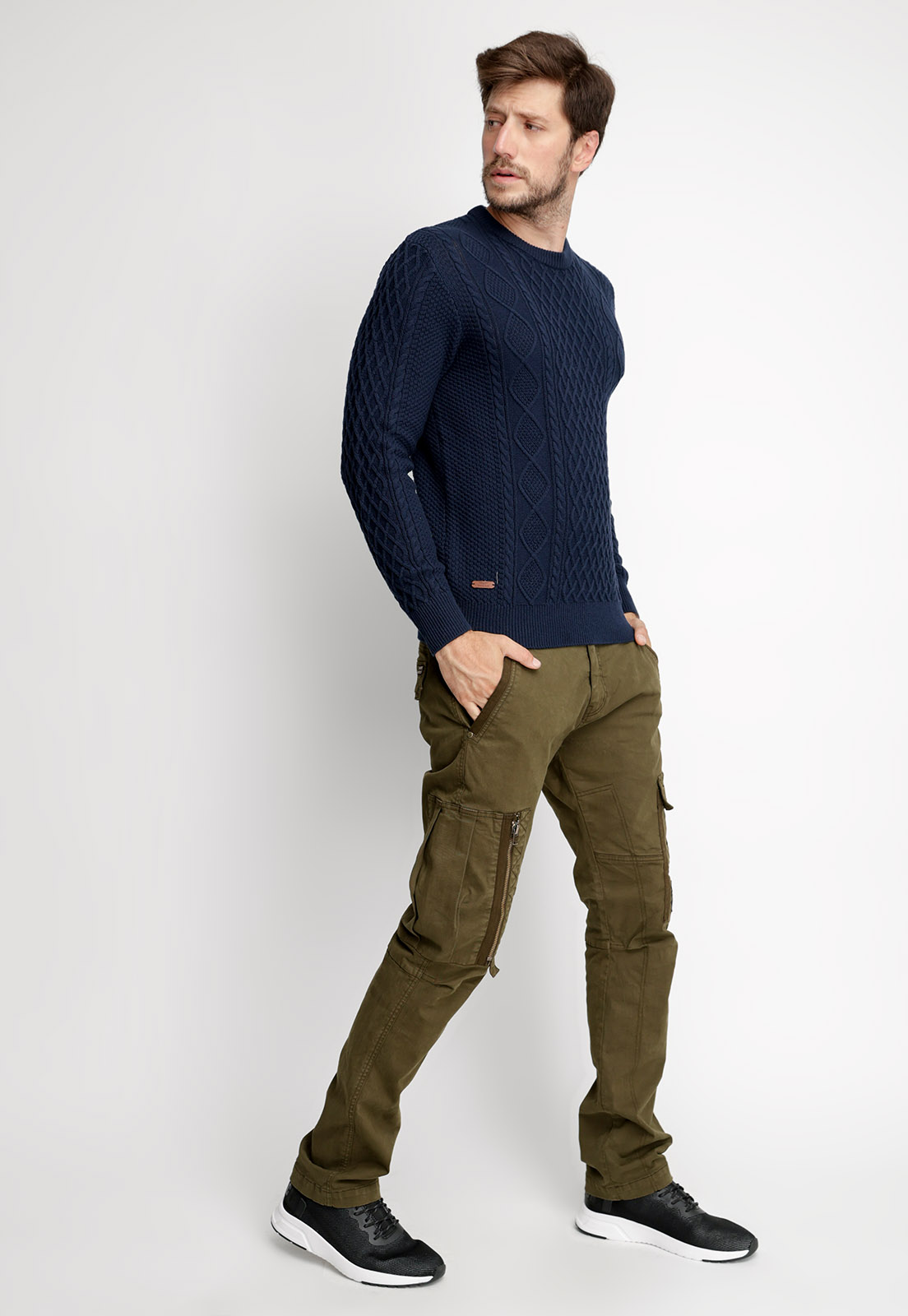 SWEATER TEXAS NAVY FE - 4