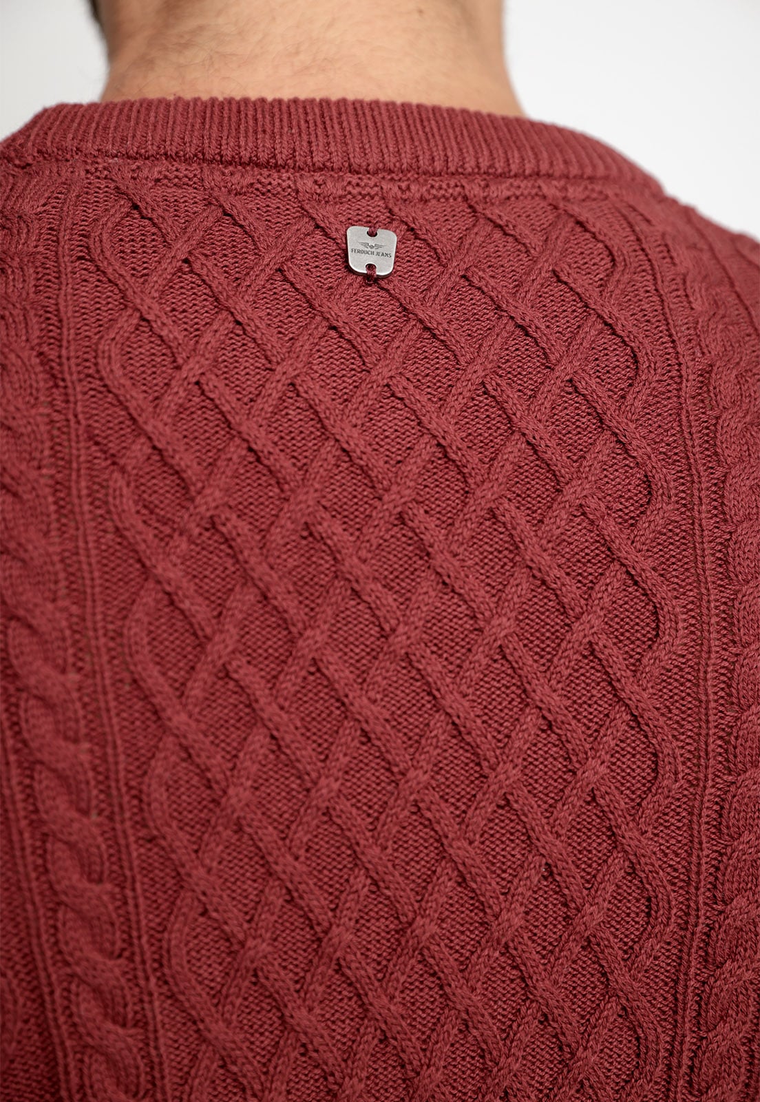 SWEATER TEXAS MERLOT - 3