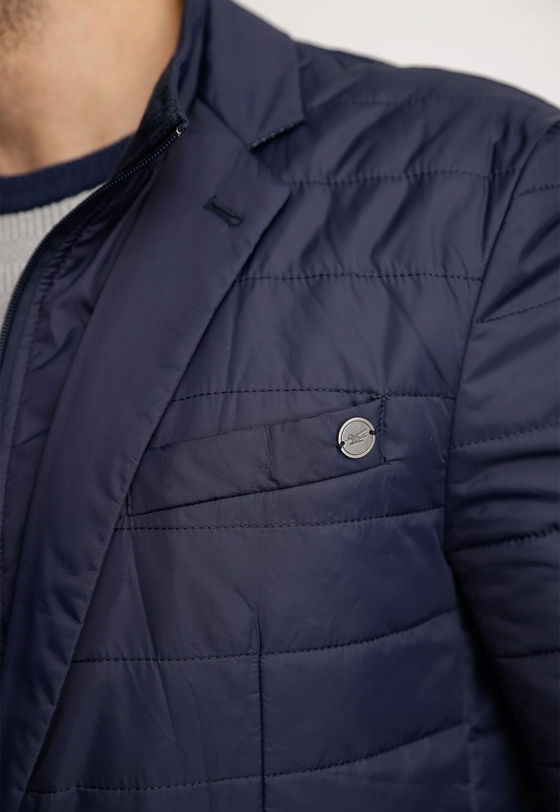 BLAZER BROOKLYN PADDING F NAVY - 3