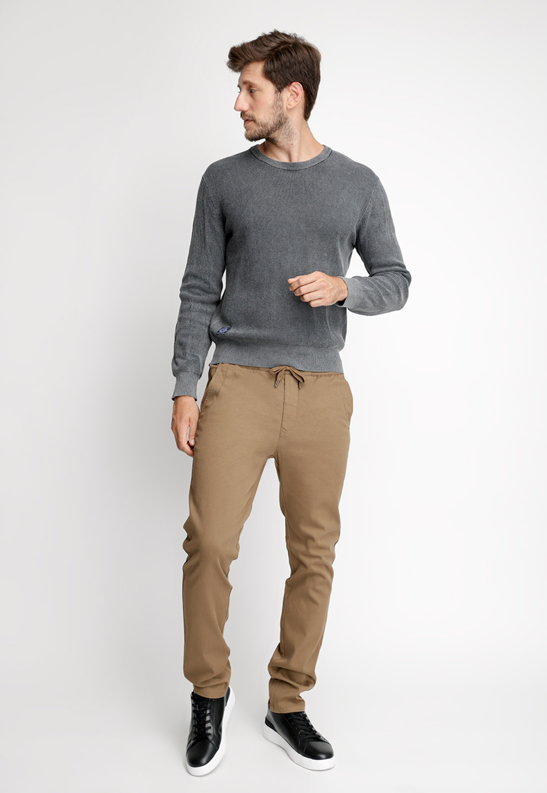 SWEATER LUISIANA GRAPHITE - 4