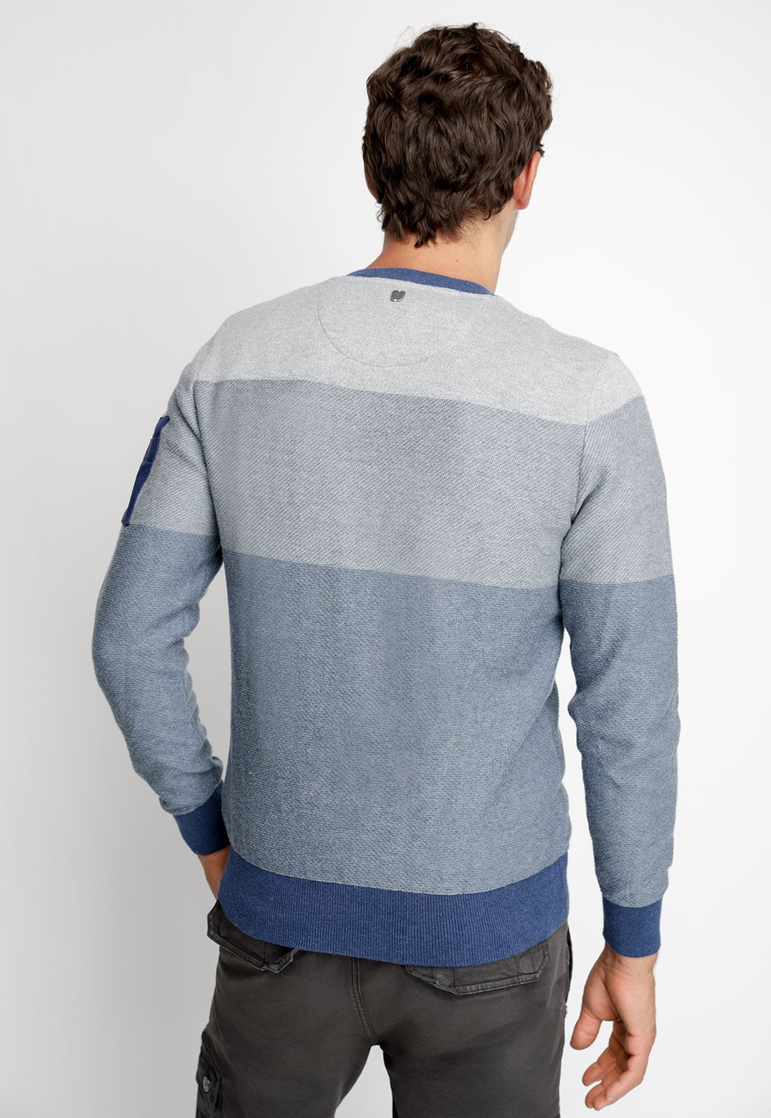SWEATER WASHINGTON BLUE MELANGE - 2