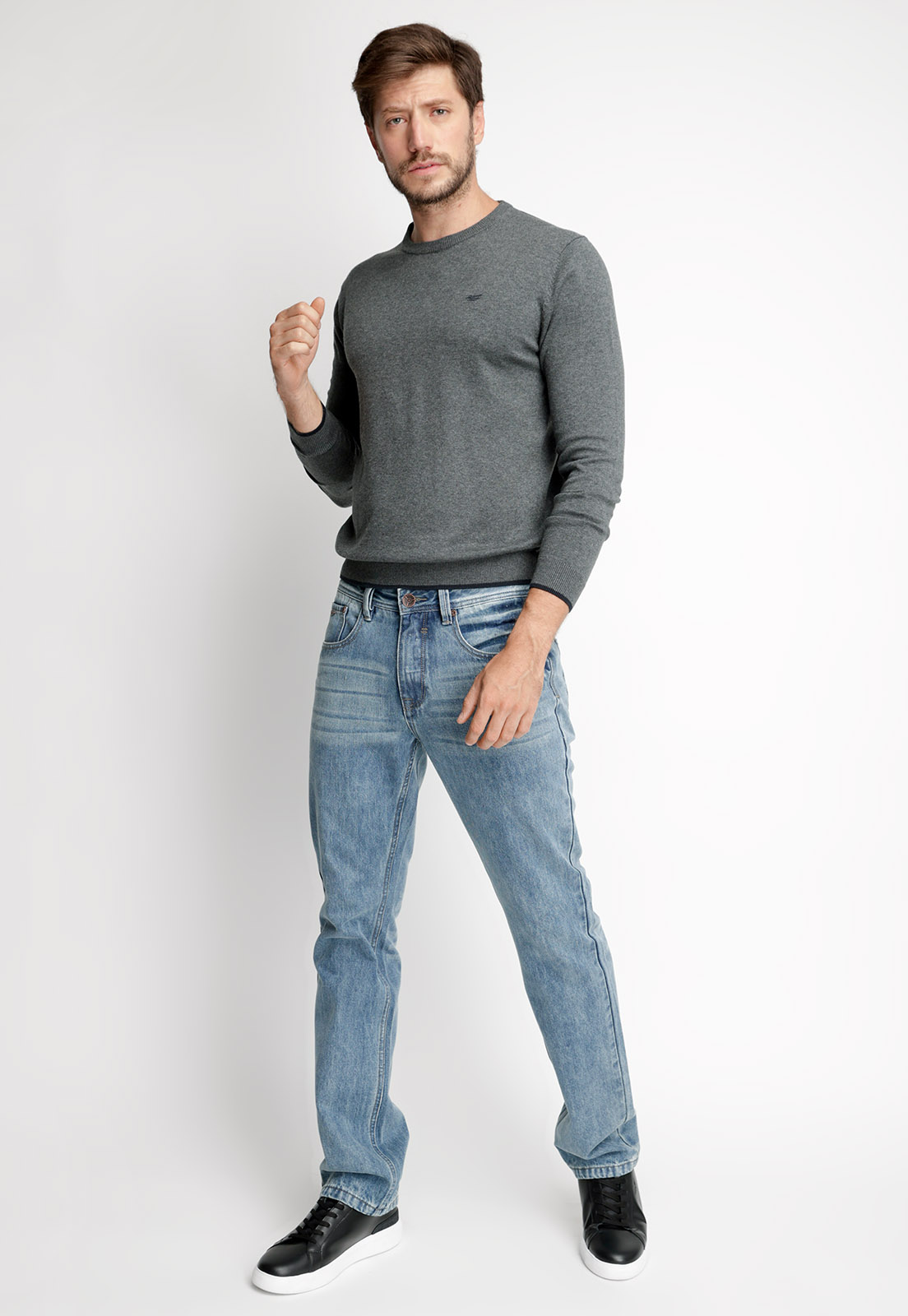 SWEATER PARIS DK. GREY - 4