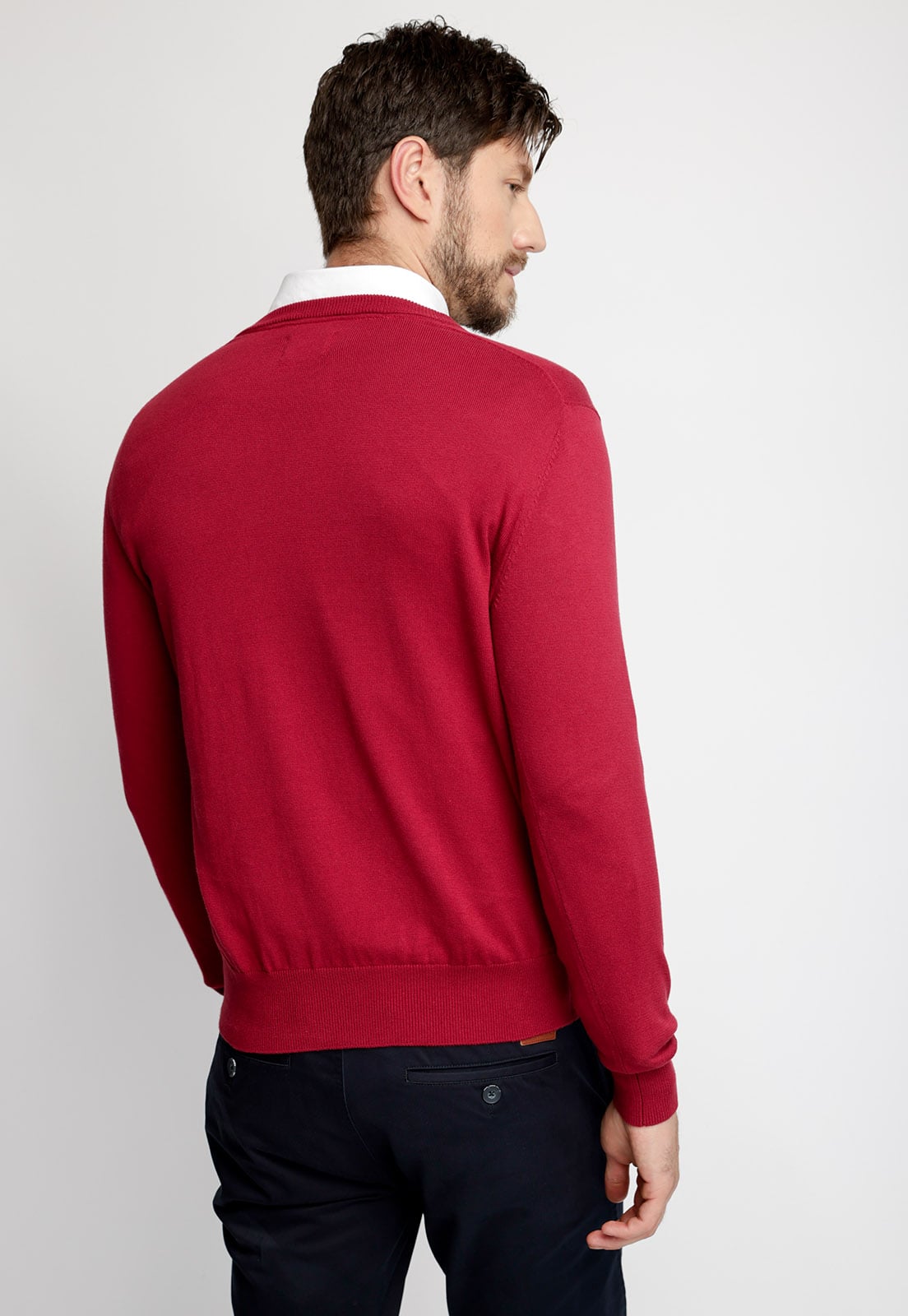 SWEATER SMART CASUAL RED - 2