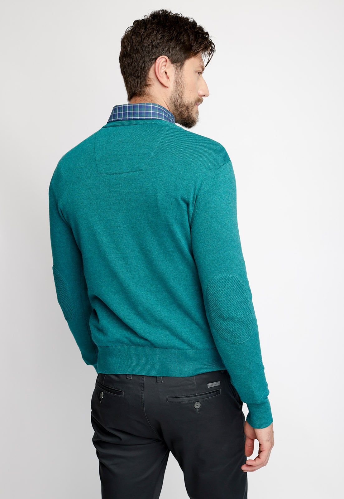 SWEATER MELANGE SMART CASUAL RIVER MELANGE - 2