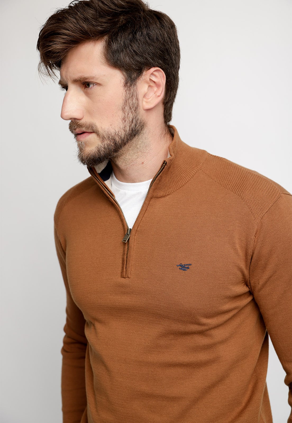 SWEATER LONDON SMART CASUAL CAMEL - 3