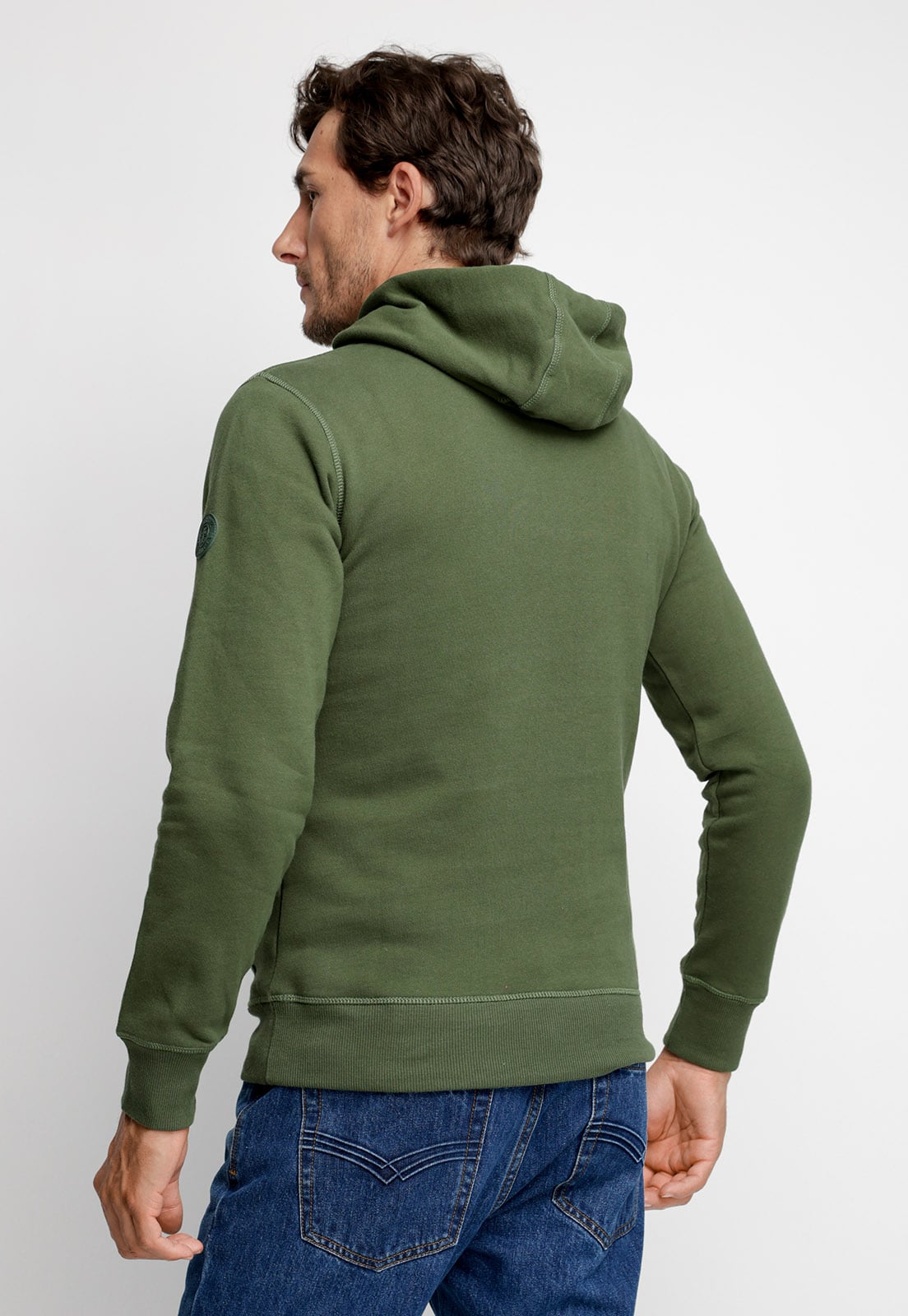 POLERÓN HOODIE KHAKI - 2