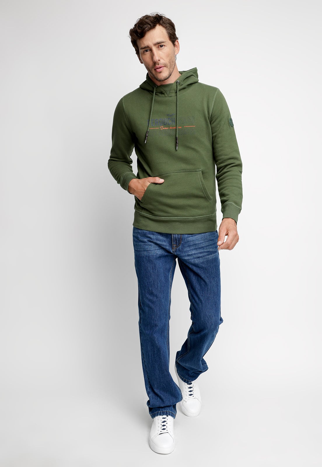 POLERÓN HOODIE KHAKI - 4