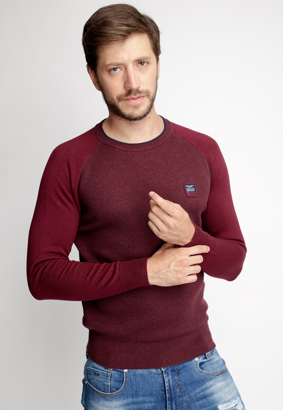 SWEATER INDIANA CABERNET - 1