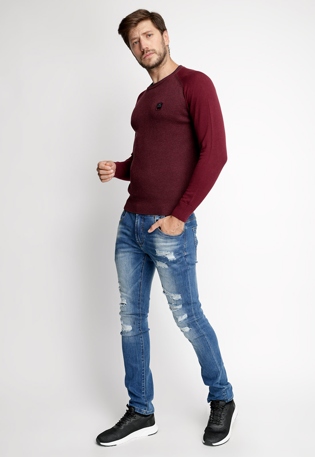SWEATER INDIANA CABERNET - 4