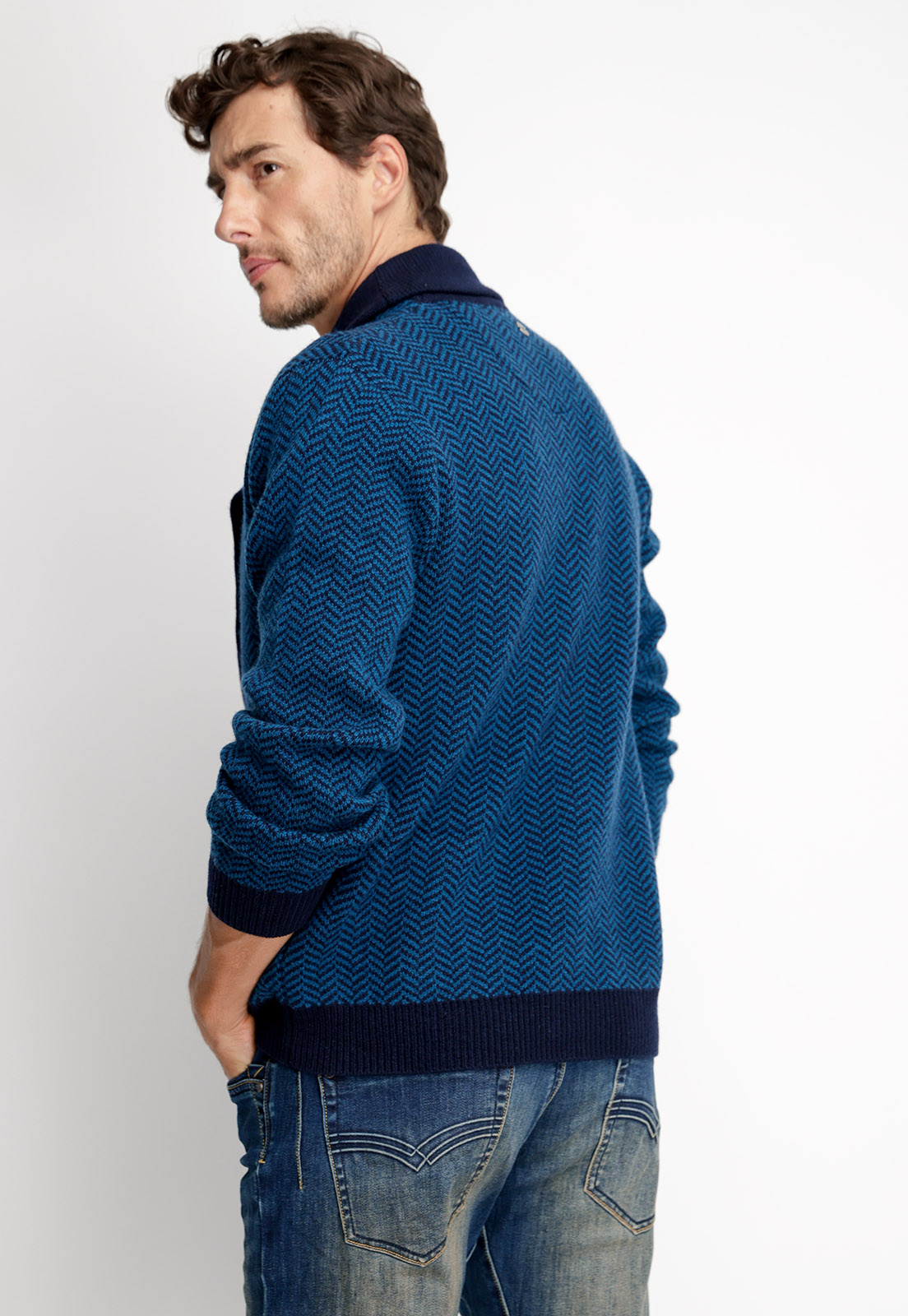 CARDIGAN MONTANA NAVY - 2