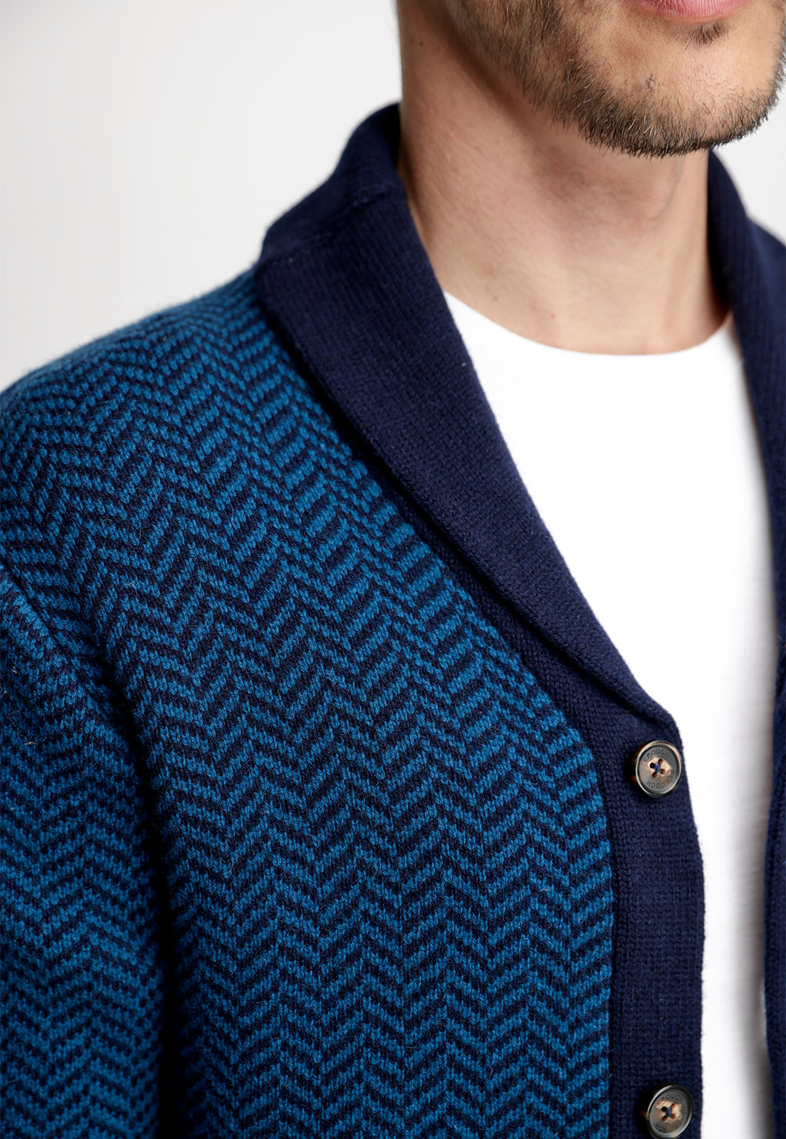 CARDIGAN MONTANA NAVY - 3