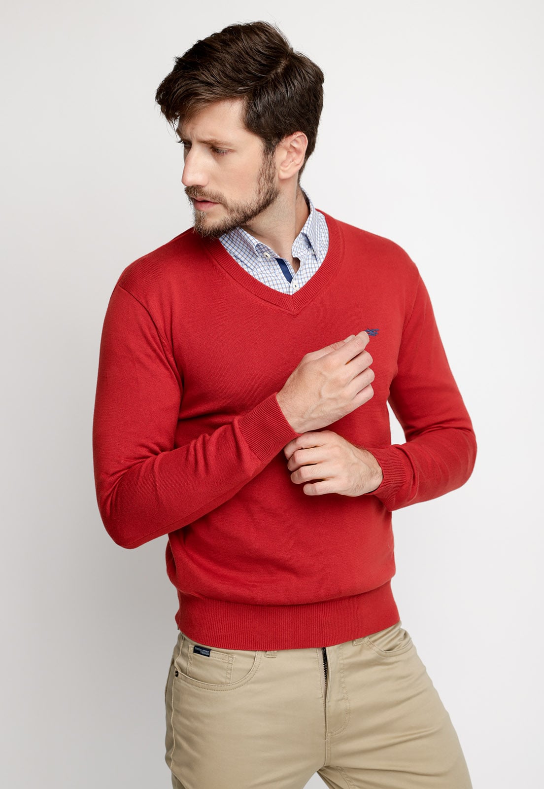 SWEATER SMART CASUAL COPPER - 1