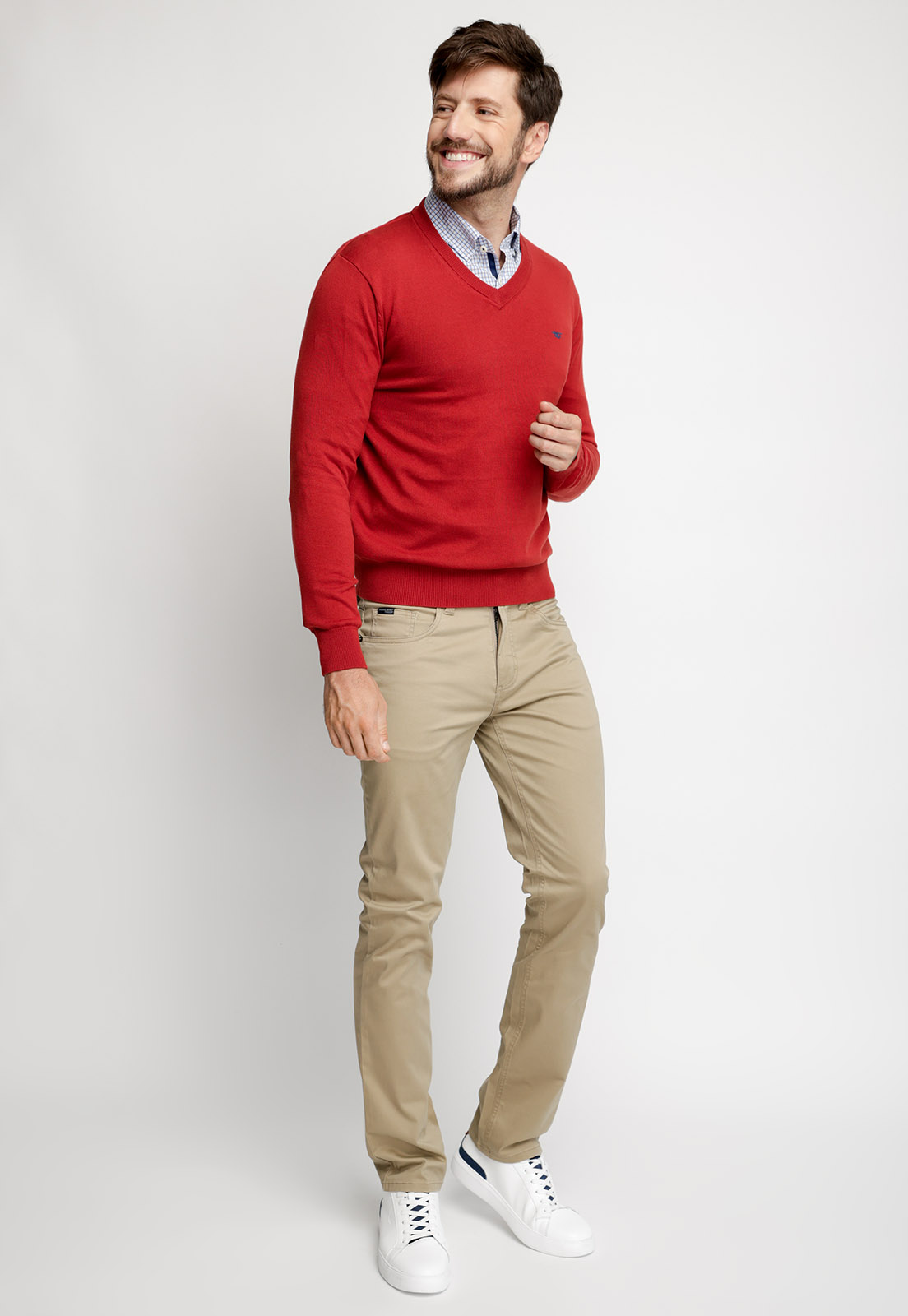 SWEATER SMART CASUAL COPPER - 4