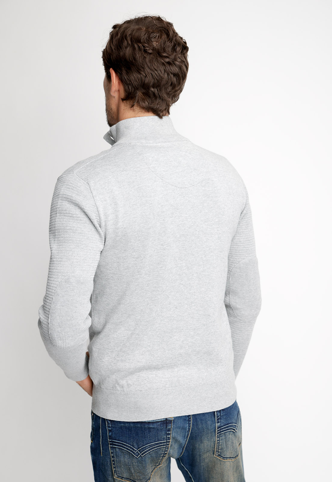 SWEATER KENTUCKY GREY MELANGE - 2